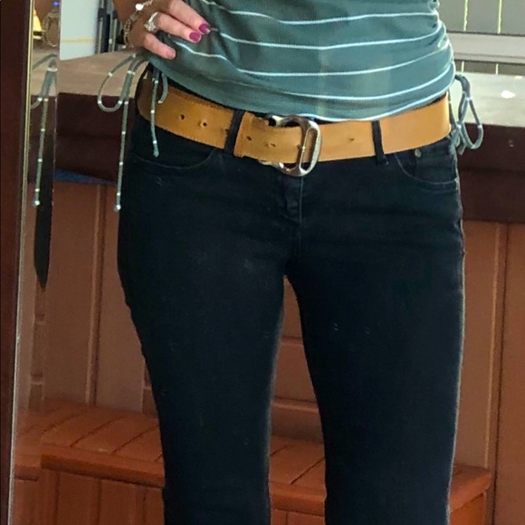H&M Low Waist Bootcut Black Jeans Sz 30 (29) - Picture 7 of 16